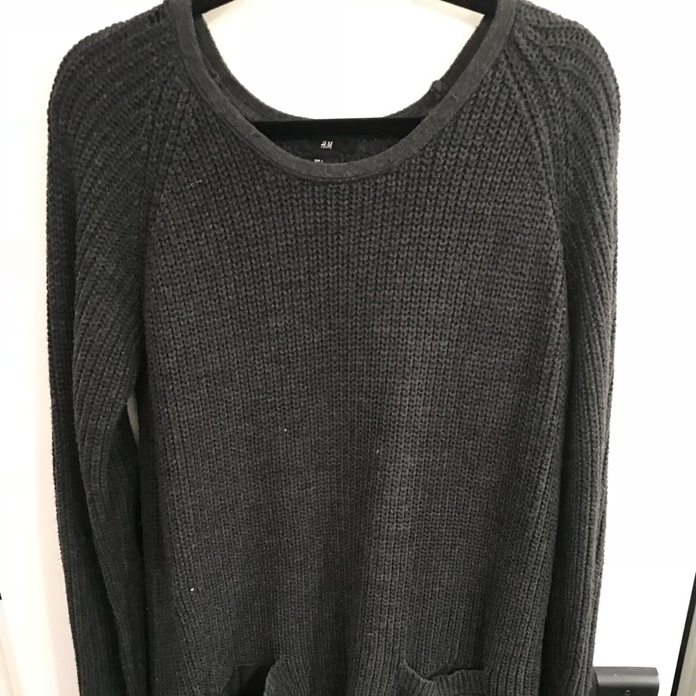 Long sleeve sweater dress